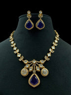 Kundan Necklace & Earrings Set | Indian Jewellery | Kundan Jewellery Indian Neckles Set