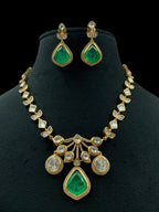 Kundan Necklace & Earrings Set | Indian Jewellery | Kundan Jewellery Indian Neckles Set