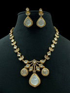 Kundan Necklace & Earrings Set | Indian Jewellery | Kundan Jewellery Indian Neckles Set