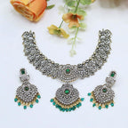 Pearl Necklace Set | Indian Jewellery | Pearl Indian Necklace Set with Matching Earrings | Premium Indian Jewellery
