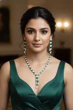 AD Jewellery Necklace Set – Statement Necklace for Women | Indian Jewellery Online