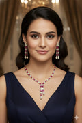 AD Jewellery Necklace Set – Statement Necklace for Women | Indian Jewellery Online