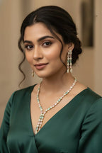 AD Jewellery Necklace Set – Statement Necklace for Women | Indian Jewellery Online