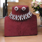 Traditional Polki Kundan Choker Earrings Set – Indian Jewelry for Weddings & Festive Wear
